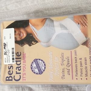 Maternity "Best Cradle" back brace